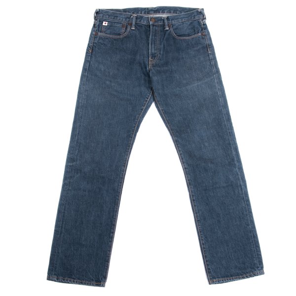 45R デニム地パンツ 生地は薄め 藍染 インディゴ パンツ 楽天市場】【中古】45R｢藍染めの空比古比女｣ デニムパンツ