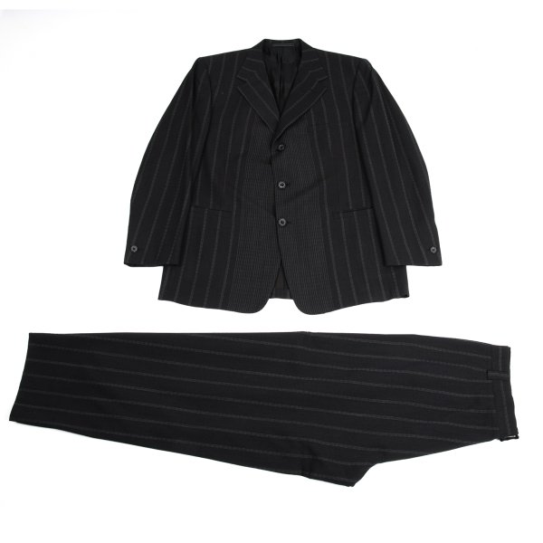 ジャンニヴェルサーチ　スーツ　ダブルスーツ　ストライプ　ヴィンテージ 楽天市場】Vintage GianniVersace ヴィンテージ オールド