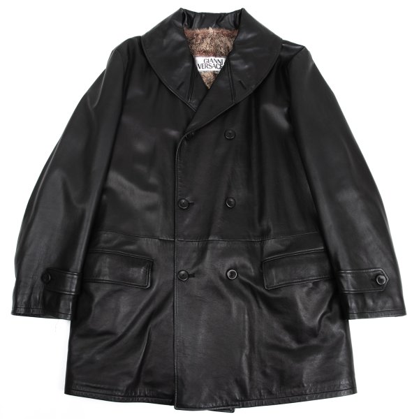 激レア✨ジャンニ ヴェルサーチ メデューサ ボタン ベルト付き ツイード コート 激レア✨ジャンニ ヴェルサーチ メデューサ ボタン ベルト付き