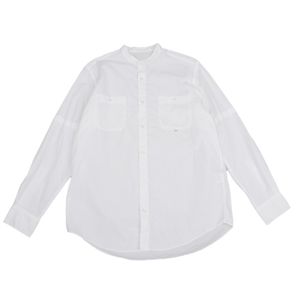 【中古】 パ通り手形Papas コットンバンドカラー長袖プルオーバー オフ48M【メンズ】
