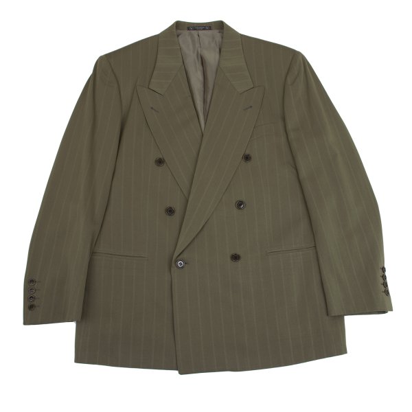 ヴァレンティノ ガラヴァーニ 千鳥格子 ダブルジャケット ブレザー 総柄 M〜L LARDINI（ラルディーニ） ジャケット ホップサック ハウンドトゥース