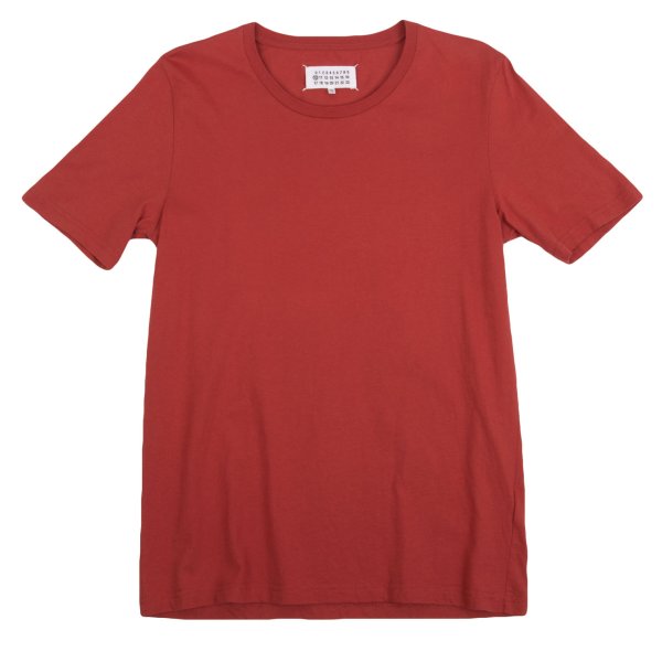 【中古】 メゾンマルタンマルジェラMaison Martin Margiela 10 労働者の一団素っ首プルオーバー 赤46【メンズ】