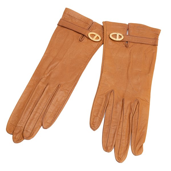 楽天市場】クリスチャンディオール サドル レザーグローブ グローブ