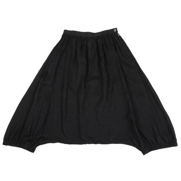 【中古】 ジュンヤワタナベ コムデ給仕JUNYA WATANABE COMME des GARCONS リネンジョガーサルエルパンツ 黒XS【レディース】