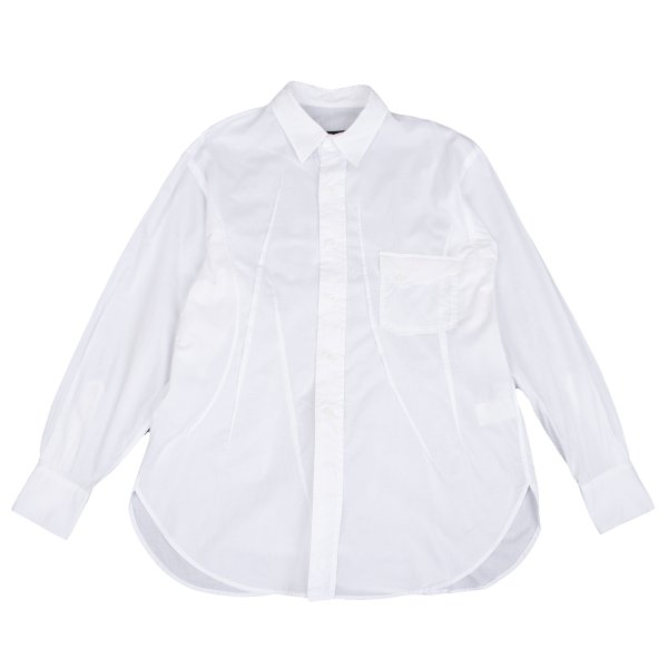 ヨウジヤマモト pour homme/ブロード切り替えシャツ/M ヨウジヤマモト