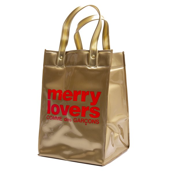 美品 COMME des GARCONS コムデギャルソン トートバッグ23SS コムデギャルソン メッセージバック-2023ホリデー・クリスマス