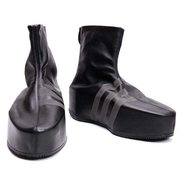 【中古】 ワイスリーY-3 KYASU OVERBOOT レザーブーツ 黒26【メンズ】