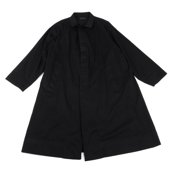 【中古】 サイトsyte コットンギャバステンカラーコート 黒3【メンズ】