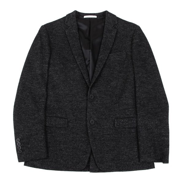 【中古】 カルバンクラインCalvin Klein 羊毛混テーラードジャケット 濃薄墨色36【メンズ】