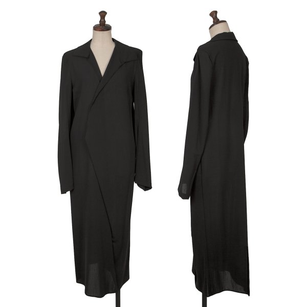 【中古】 トリココムデギャルソンtricot COMME des GARCONS 絨毛向こう正面つまみぬい目衣装 黒M位【レディース】 レディースファッション-ワンピース