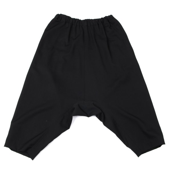 【中古】 コムコム コムデ給仕COMME des GARCONS ウールギャバサルエルパンツ 黒XS【レディース】