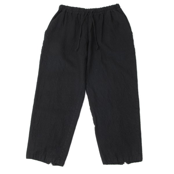【中古】 タオtao ウール縮絨裾ジッパーパンツ 黒M位【レディース】｜PLAYFUL 27,098円