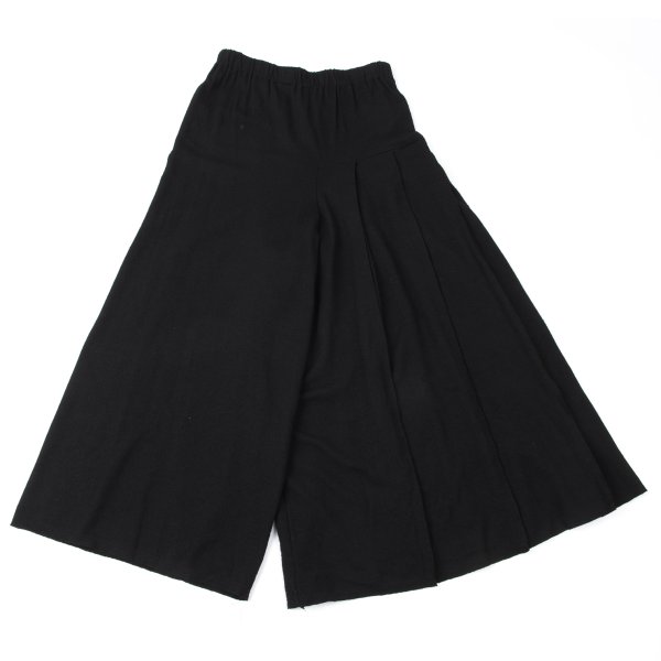 【中古】 コムデギャルソンCOMME des GARCONS 裁ち切りプリーツ切替ニットパンツ 黒M【レディース】｜PLAYFUL 22,938円
