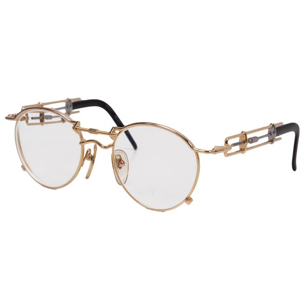 【中古】 ジャンポールゴルチエJean Paul GAULTIER 56-0174 スクリューギミックフレームグラス ゴールド【レディース】