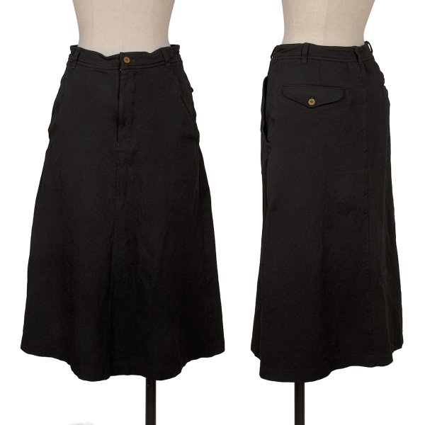 【中古】 コムコム コムデ給仕COMME des GARCONS エステル台形スコート 黒XS【レディース】