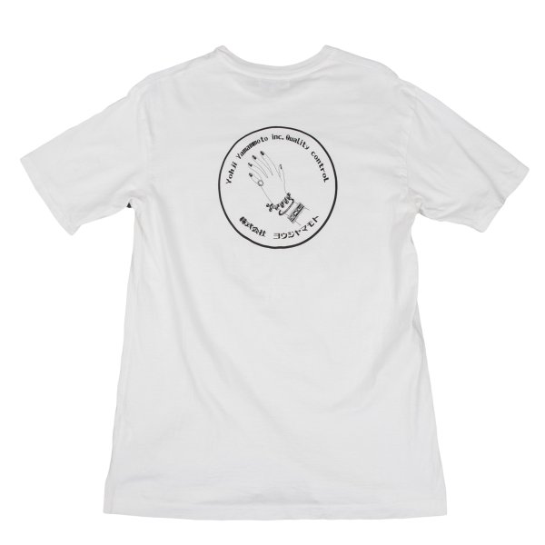 【中古】 ヨウジヤマモト プールオムYohji Yamamoto POUR HOMME コットンバックプリントTシャツ オフ3【メンズ】｜PLAYFUL