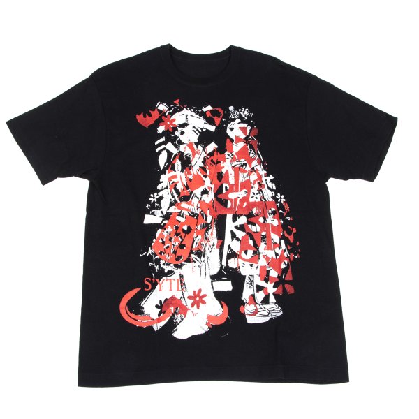 【中古】 サイトs'yte 久米繊維製プリントTシャツ 黒他M位【メンズ】｜PLAYFUL