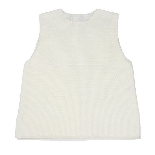 【中古】 オムプリッセ イッセイ ミヤケHOMME PLISSE ISSEY MIYAKE ラスティックニットベスト オフF【メンズ】｜PLAYFUL