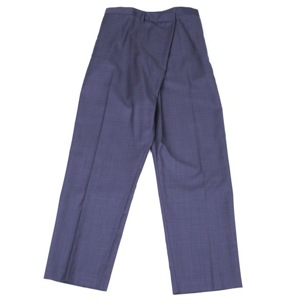 【中古】 トゥーガ プルラ アーカイブスTOGA PULLA ARCHIVES ポリウールタックデザインパンツ 紫38【レディース】