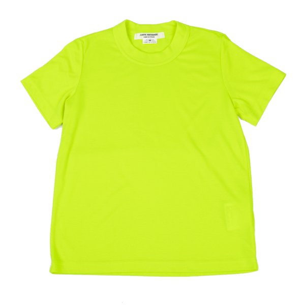 【中古】 ジュンヤワタナベ コムデギャルソンJUNYA WATANABE COMME des GARCONS ポリネオンカラーTシャツ 黄緑M【レディース】｜PLAYFUL