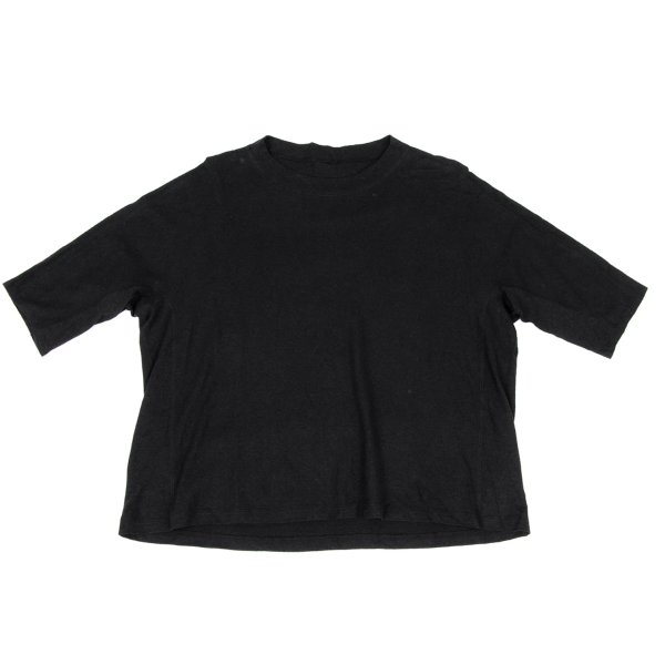 【中古】 ヨーガンレール ババグーリJURGEN LEHL Babaghuri コットン混ドルマンスリーブTシャツ 黒M【レディース】｜PLAYFUL