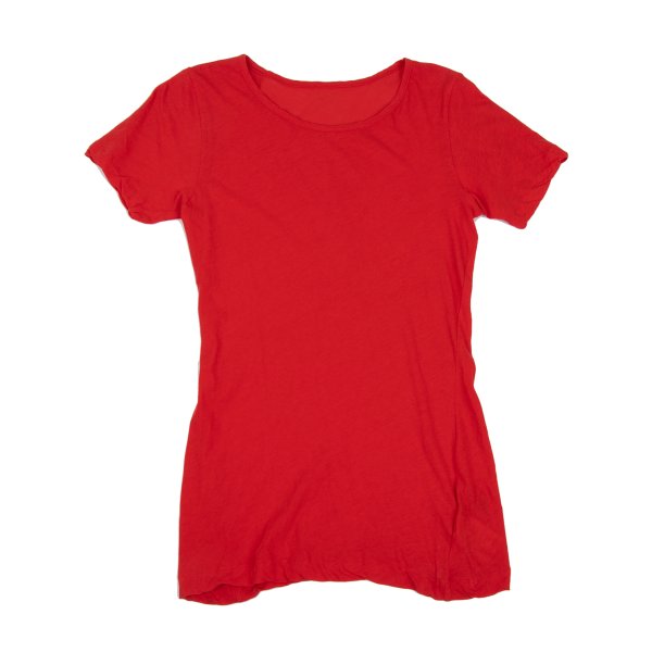 【中古】 ヨウジヤマモト ファムYohji Yamamoto FEMME 綿織物伸ばすことプルオーバー 赤2【レディース】