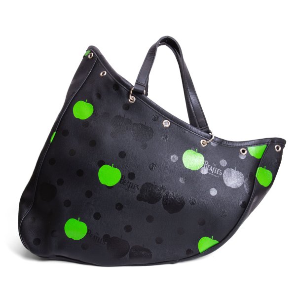 【中古】 ザ ビートルズ コムデ給仕THE BEATLES COMME des GARCONS アップル点点PVC小船御徒面子 黒黄緑【レディース】