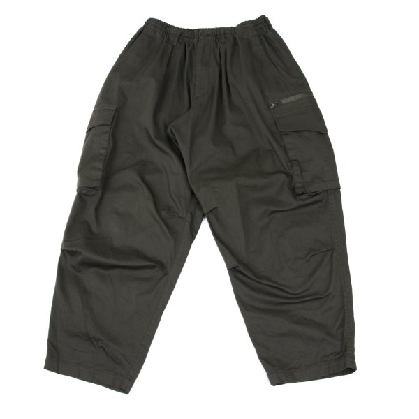 【中古】 サイトS'YTE コットンワイドカーゴパンツ カーキ2【メンズ】｜PLAYFUL