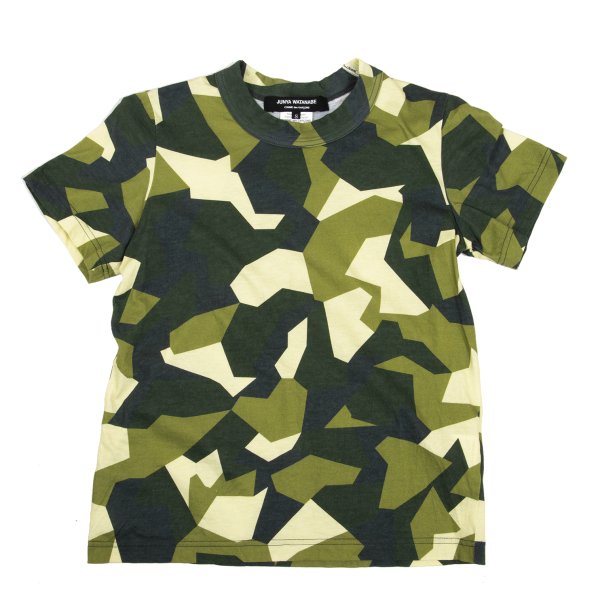【中古】 ジュンヤワタナベ コムデ給仕JUNYA WATANABE COMME des GARCONS ジオメトリックプリントプルオーバー 緑 緑他S【レディース】