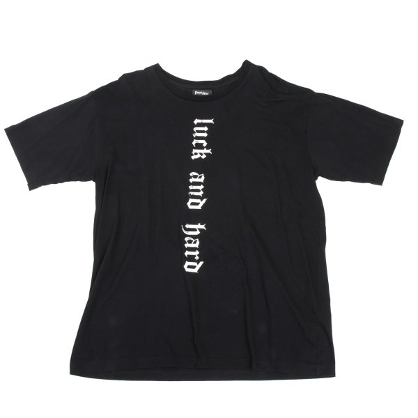 【中古】 ブラックスキャンダル ヨウジヤマモトBLACK Scandal Yohji Yamamoto &times; Peace and After プリントTシャツ 黒4【メンズ】｜PLAYFUL