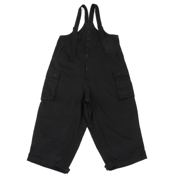 【中古】 ブラックスキャンダル ヨウジヤマモトBLACK Scandal Yohji Yamamoto オックスフォードワークオーバーオール 黒1【メンズ】|PLAYFUL