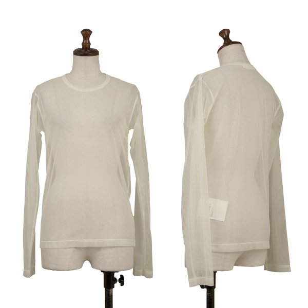 【中古】 コムデ給仕COMME des GARCONS メッシュカットソー オフM位【レディース】