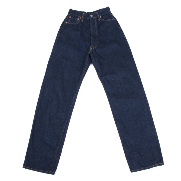 【中古】 リノLENO\u0026CO セルビッチデニムパンツ インディゴ【レディース】