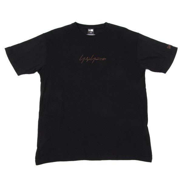 【中古】 ヨウジヤマモト×ニュー内鰓Yohji Yamamoto×NEW ERA シグニチャーロゴタイプ刺しゅうプルオーバー 黒4【メンズ】