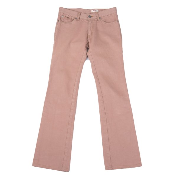 【中古】 ヴィヴィアンタムVIVIENNETAM コットンフレアデニムパンツ ピンク【レディース】｜PLAYFUL 11,799円