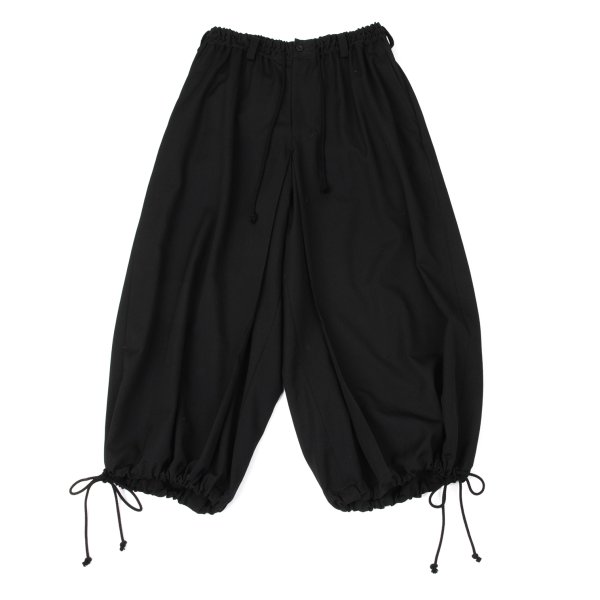 【中古】 敷き地S\u0027YTE ウールギャバプリーツバルーンパンツ 黒2【レディース】