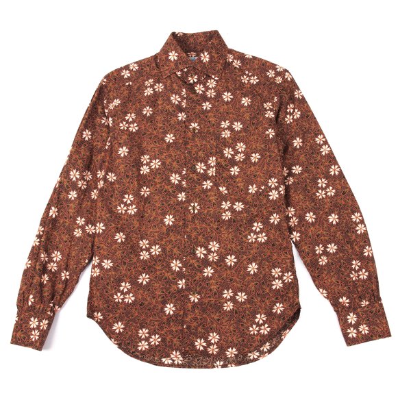 【中古】 ヴィヴィアンウエストウッドマンVivienne Westwood MAN コットンフラワープリント長袖プルオーバー 赤他2【メンズ】