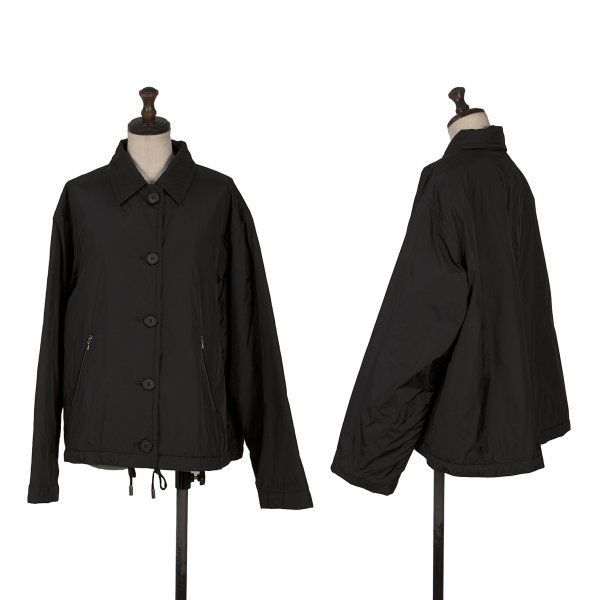 【中古】 アクネストゥディオスAcne Studios 裏キルティングナイロンジャケット 黒36【レディース】