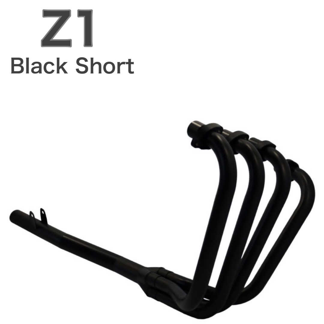 KAWASAKI Z650 ザッパー エルサウンド ショート管 マフラー ブラック