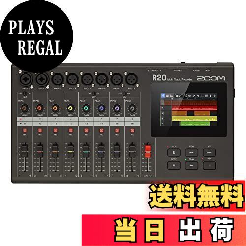 楽天市場】ZOOM R20 マルチトラックレコーダー タッチ操作対応 16