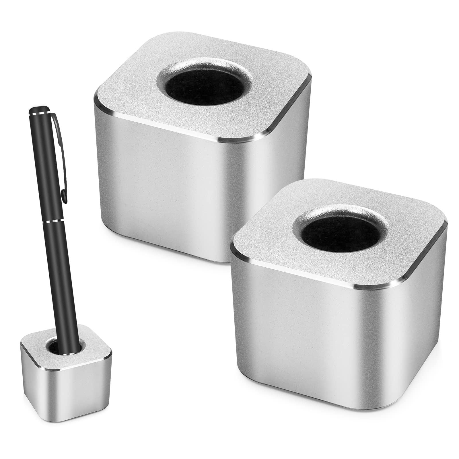 楽天市場】ペン立て オフィス ステンレス 5本用 【 細字サインペン