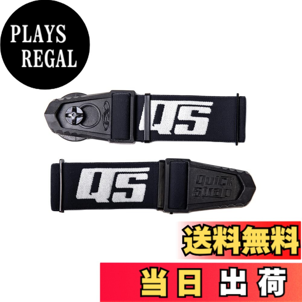 【貨物輸送無料】Roko Sports ゴーグル クイックストラップ 色：黒いこと、大きさ：Free Size