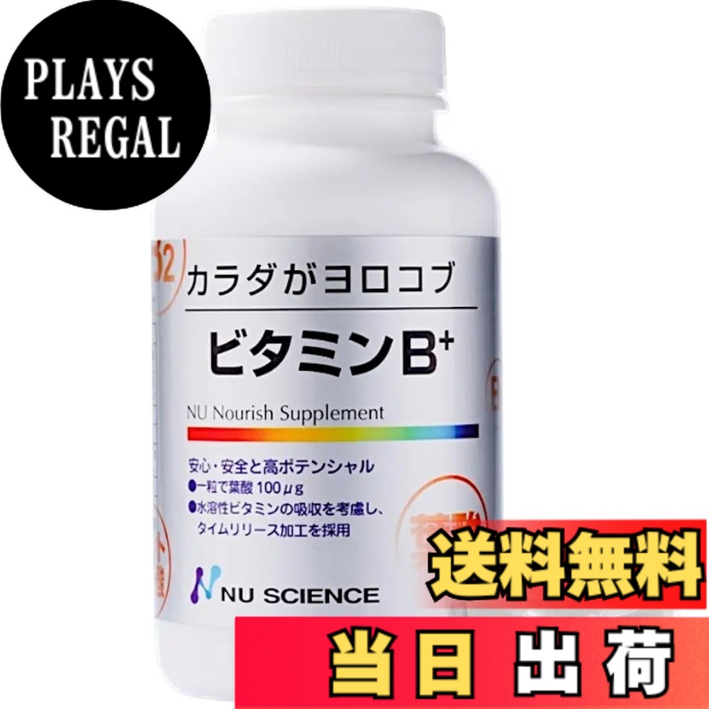 【送料無料】ニューサイエンス ビタミンB+ 240粒 IWAERUマスクセット ビタミンB100 60粒 リニューアル品