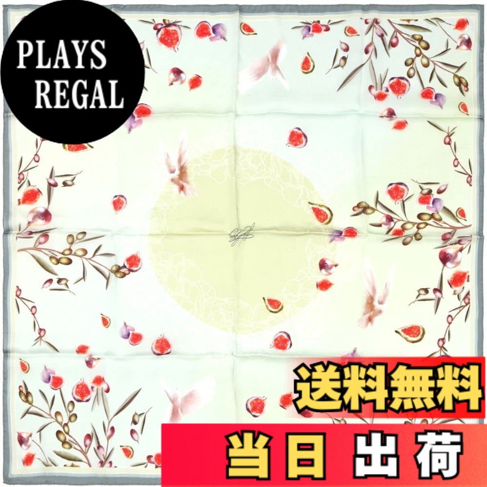 【貨物輸送無料】[G.Barsanti\u0026Figli] バルサンティ えり巻き レディース 絹地100% 大判 85x85 まっ四角 イタリア製 オリーブペパーミント緑であること 色：ペパーミント緑であること、大きさ：Free Size