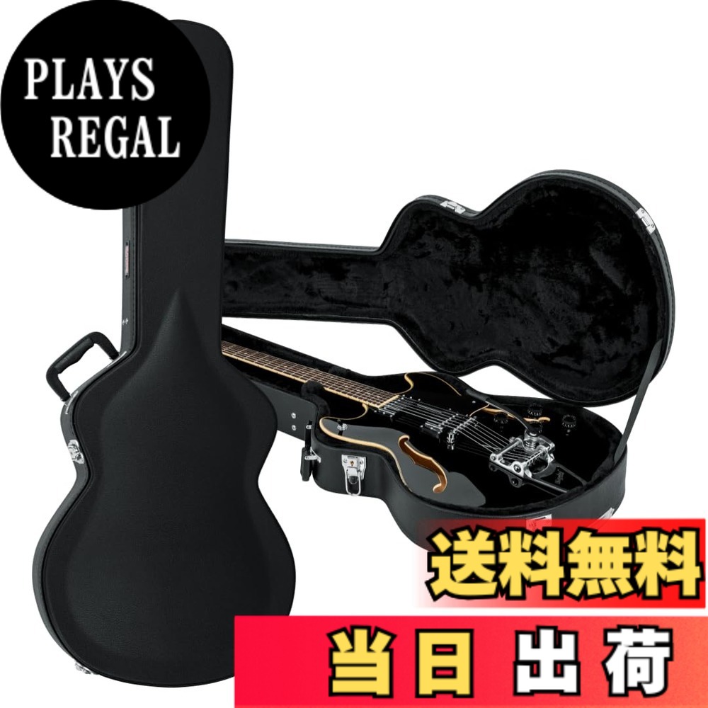 【送料無料】GATOR ゲーター エレキギター用 ハードケース GWE Series 合板製Tolexラミネート加工 GWE-ELEC 【国内正規品】 色：ブラック、サイズ：Body Length 22.5 Height 4.25 Overall Length 44.5