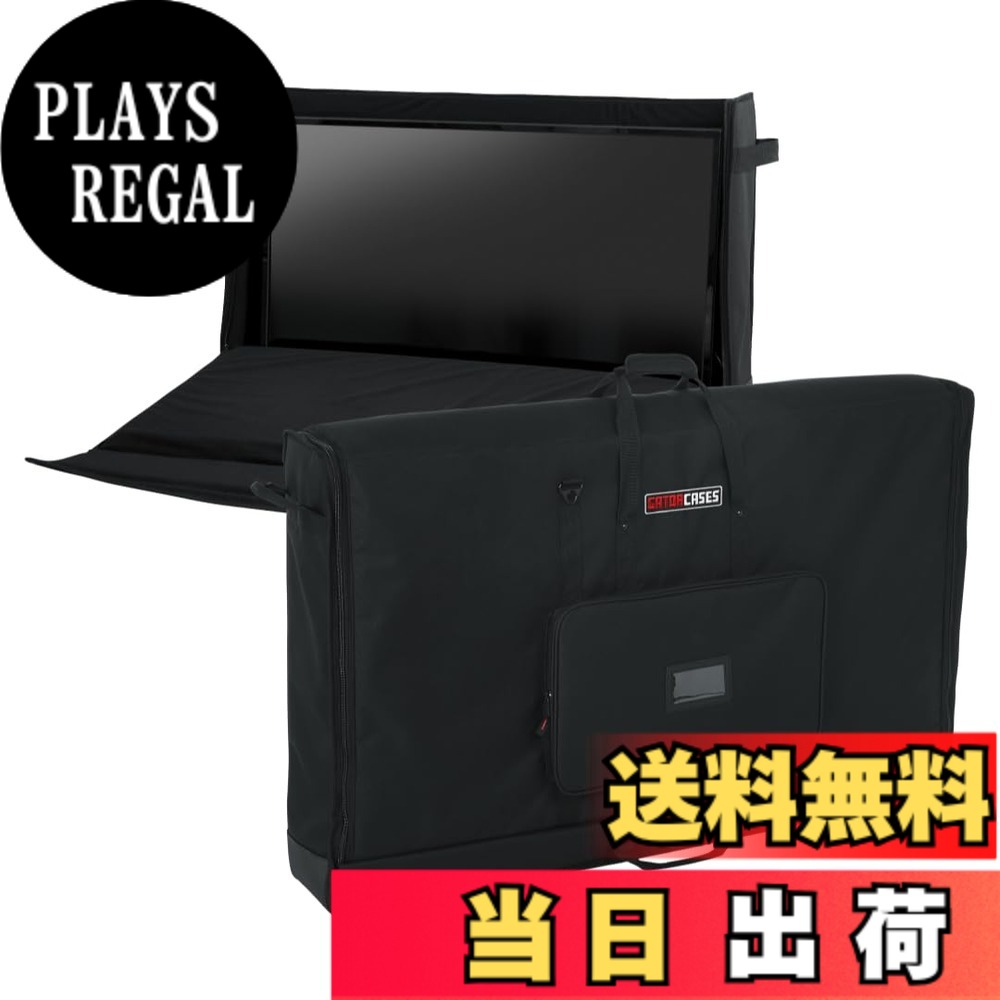 【貨物輸送無料】GATOR ゲーター LCD(液晶見せびらかす)用 キャリングバッグ LCD Tote Series G-LCD-TOTE 【国内定め事品】 色：黒いこと、大きさ：60in用