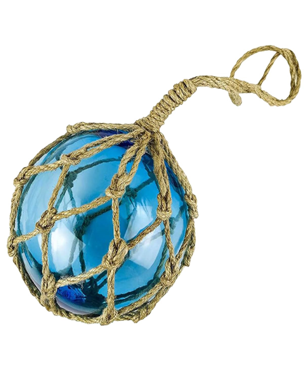 楽天市場】海人ガラス浮き玉Mサイズ8cmブルー・レッド各色