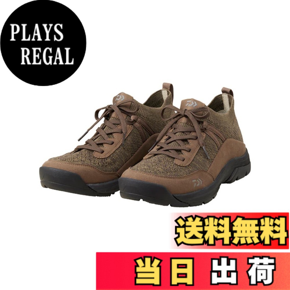 【貨物輸送無料】ダイワ(DAIWA) ニットフィッシングシューズ (防波堤模範例) DS-2101K 黒いこと/薄墨色/カーキ 24.0~29.0糎 各種 (2023年模範例) 色：カーキ、大きさ：25.5 糎