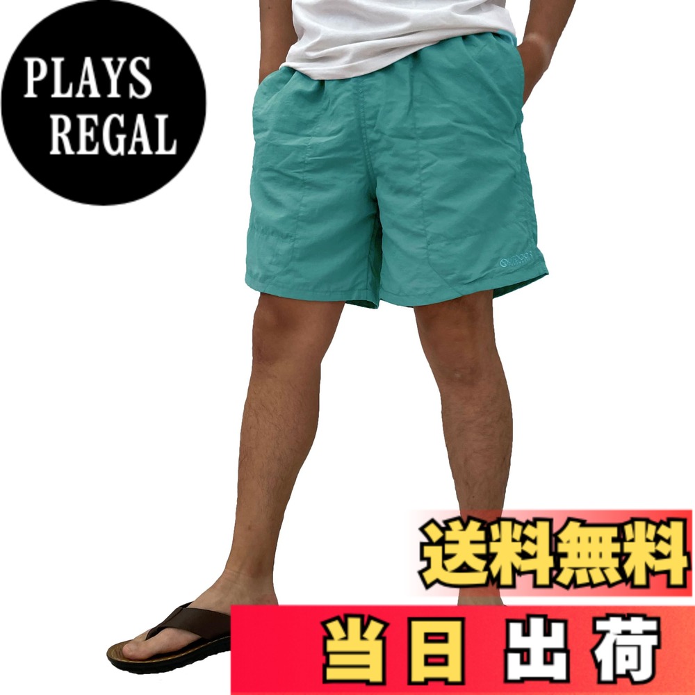 【送料無料】[アウトドアプロダクツ] ショートパンツ メンズ ナイロン 水陸両用 バギーショーツ M,L,LL 色：エメラルド、サイズ：LL