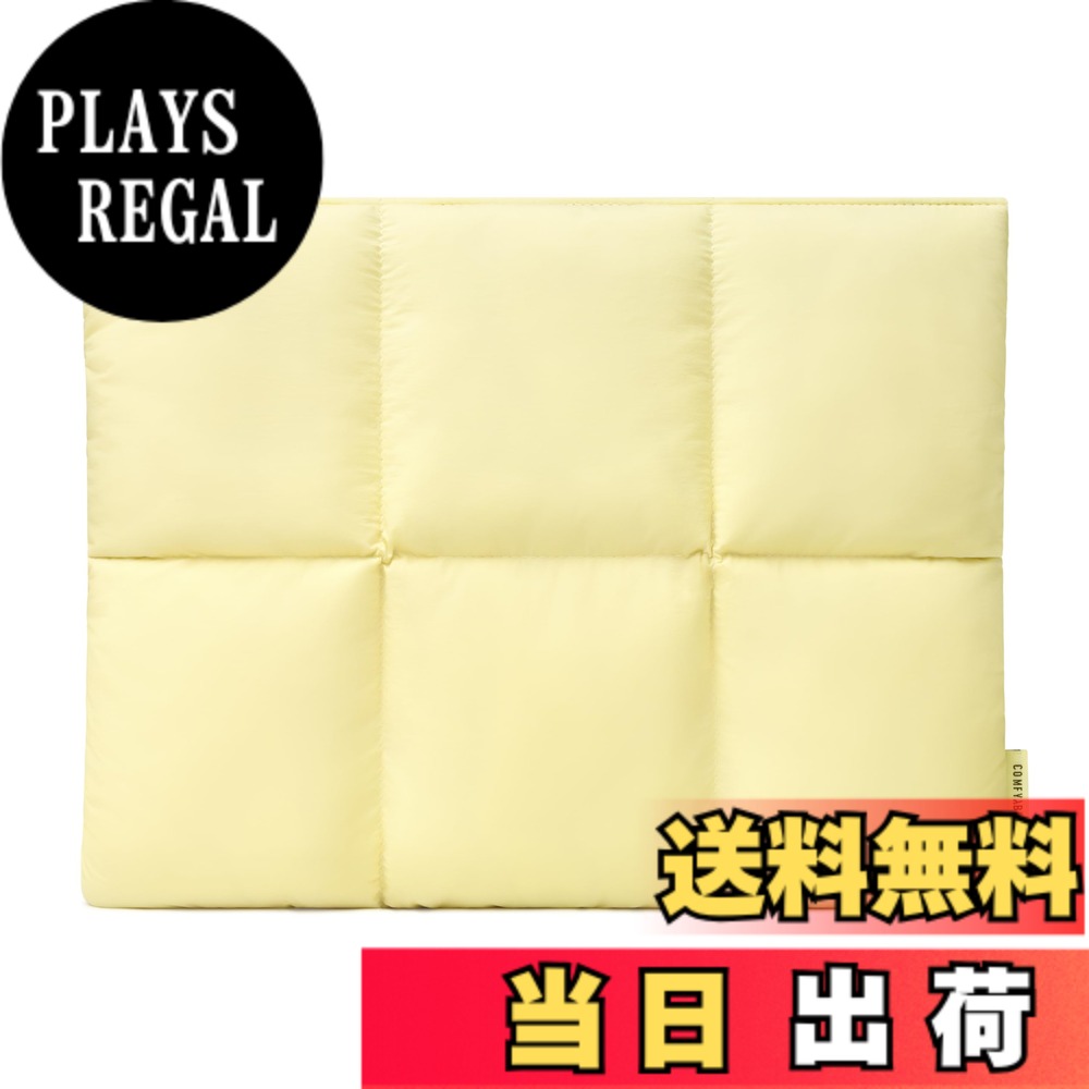 【送料無料】Comfyable puffy sleeve for MacBook 色：Butter Yellow、サイズ：For 13\